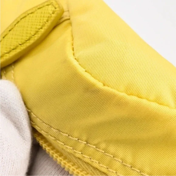 Prada Yellow Cosmetic Bag - Picture 6 of 8